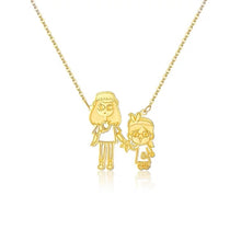 Load image into Gallery viewer, Custom Kid&#39;s Art Necklace
